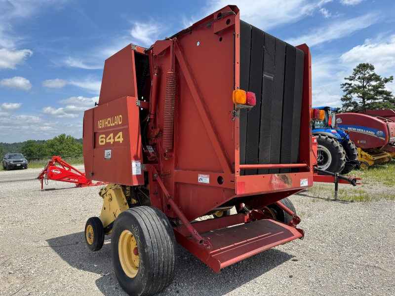 1998 New Holland 644 round baler for sale at Baker & Sons Equipment in Ohio