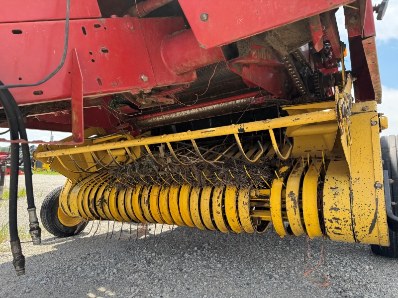 1998 New Holland 644 round baler for sale at Baker & Sons Equipment in Ohio