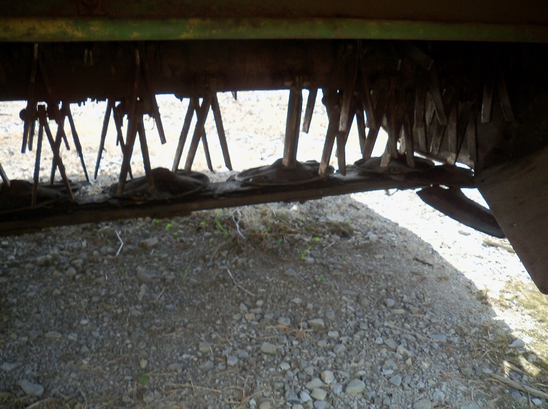 1980 john deere 1326 disc mower conditioner at baker and sons in ohio