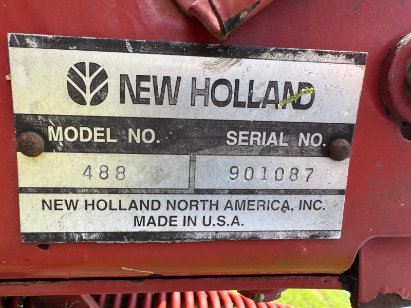 2001 New Holland 488 mower conditioner for sale at Baker & Sons Equipment in Ohio