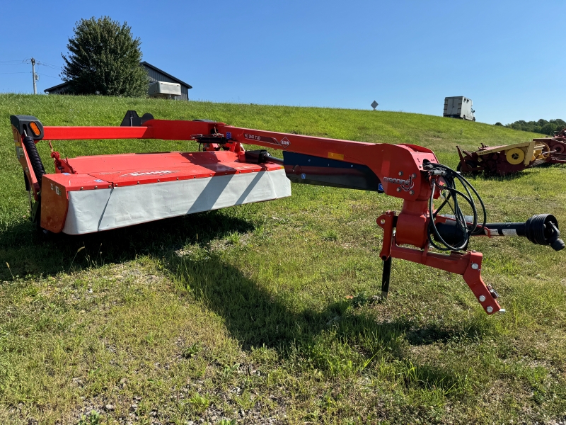 2022 Kuhn FC3161TLD disc mower conditioner in stock at Baker and Sons in ohio