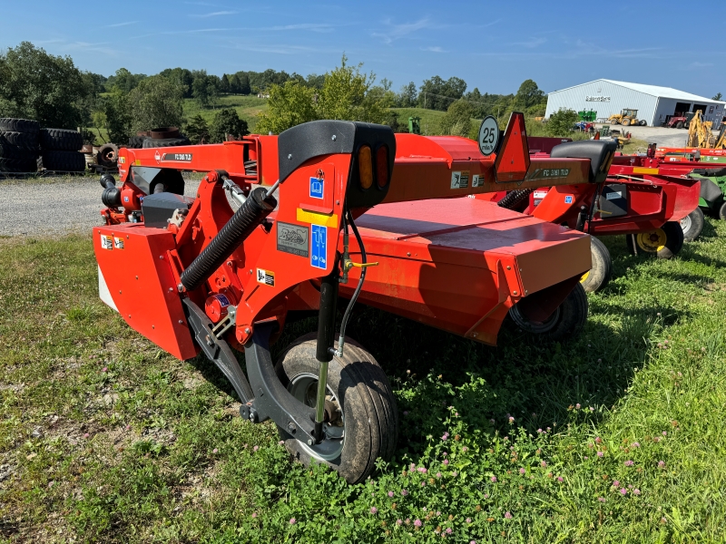 2022 Kuhn FC3161TLD disc mower conditioner in stock at Baker and Sons in ohio