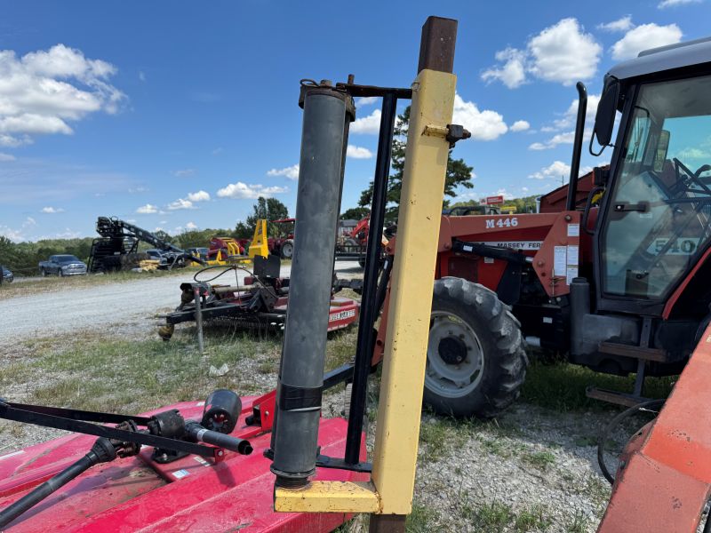 Used Kverneland 7510 bale wrapper at Baker & Sons in Ohio