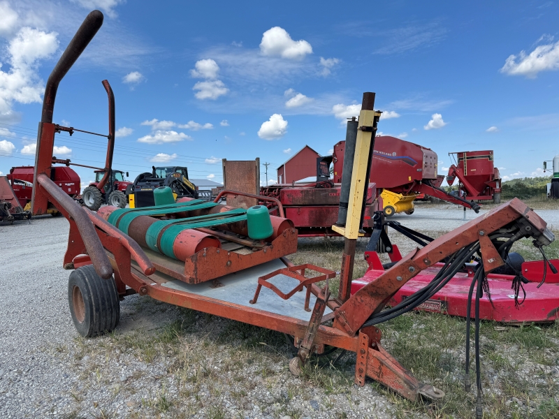Used Kverneland 7510 bale wrapper at Baker & Sons in Ohio