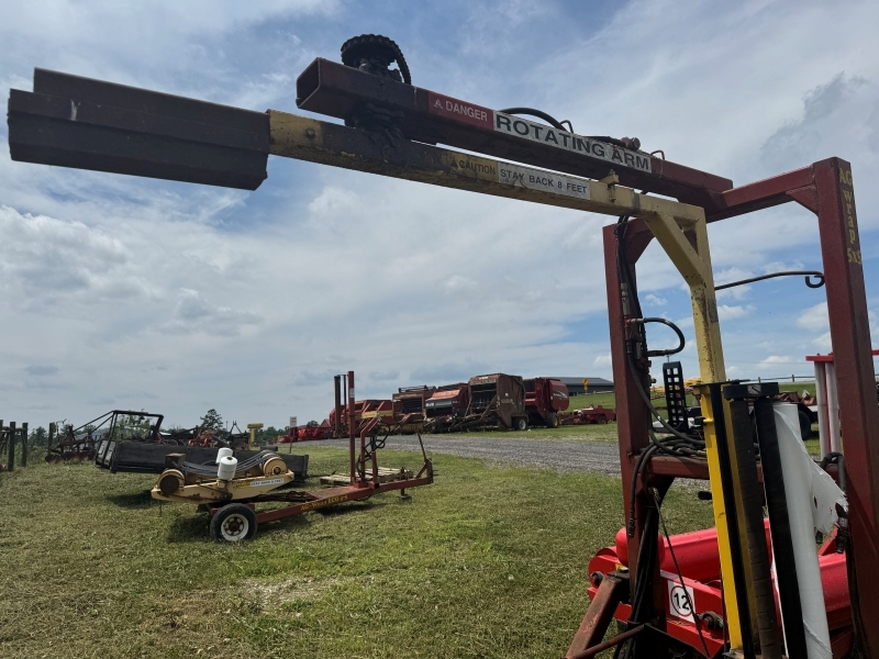 Used Ag Wrap 5X5 bale wrapper at Baker and Sons in Ohio