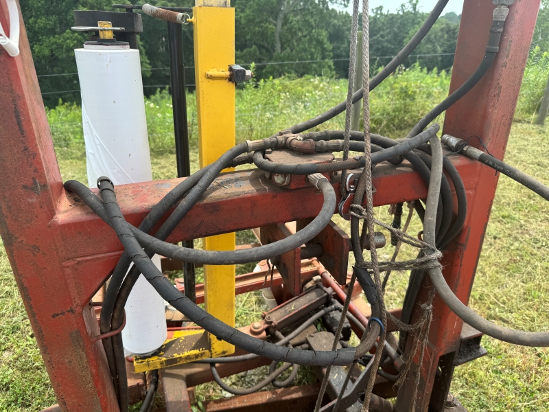 Used Ag Wrap 5X5 bale wrapper at Baker and Sons in Ohio