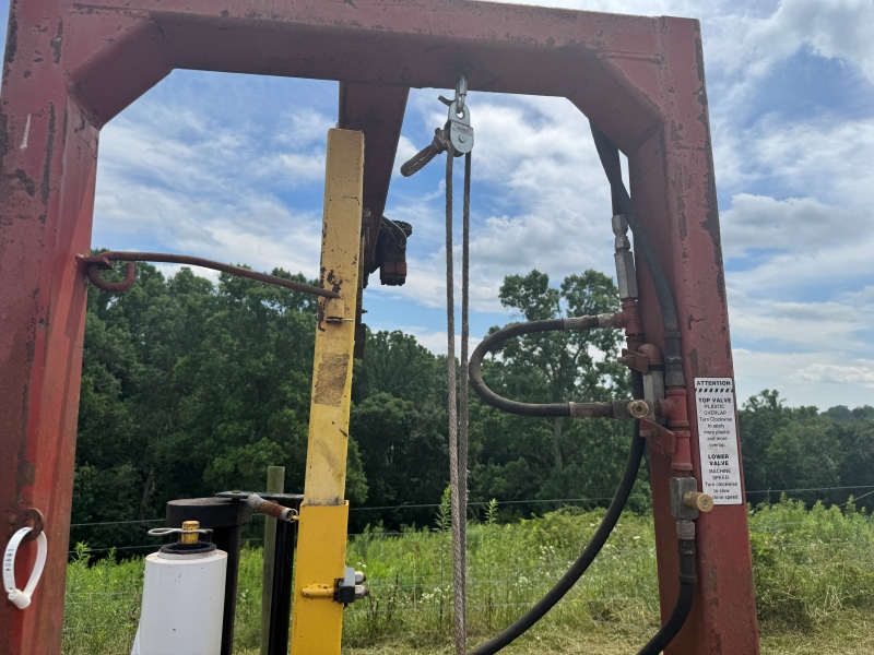 Used Ag Wrap 5X5 bale wrapper at Baker and Sons in Ohio