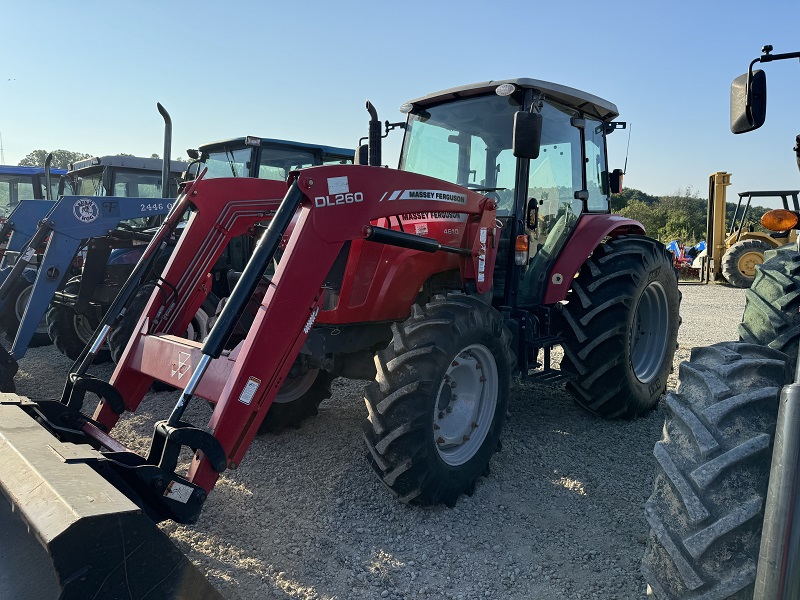 2013 Massey Ferguson 4610 tractor for sale at Baker & Sons Equipment in Lewisville, Ohio.