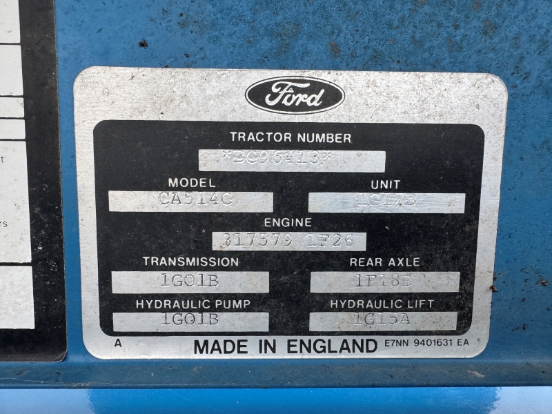 1991 Ford 3930 tractor for sale at Baker & Sons Equipment in Ohio