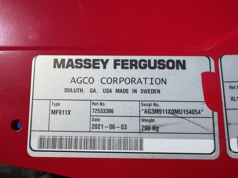 2021 Massey Ferguson 2607H tractor at Baker & Sons Equipment in Ohio