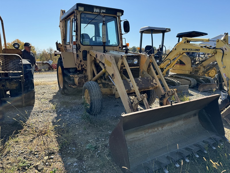 Used Massey Ferguson 50H tractor loader backhoe for sale at Baker & Sons Equipment in Lewisville, Ohio