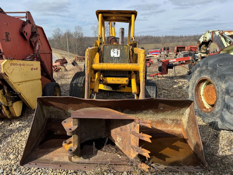 Used John Deere 500C tractor loader backhoe for sale at Baker & Sons Equipment in Lewisville, Ohio