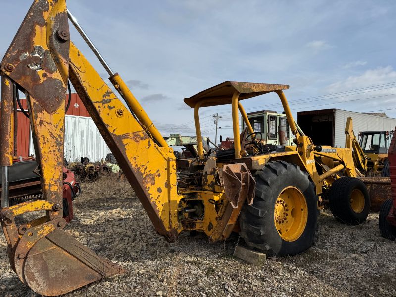 Used John Deere 500C tractor loader backhoe for sale at Baker & Sons Equipment in Lewisville, Ohio