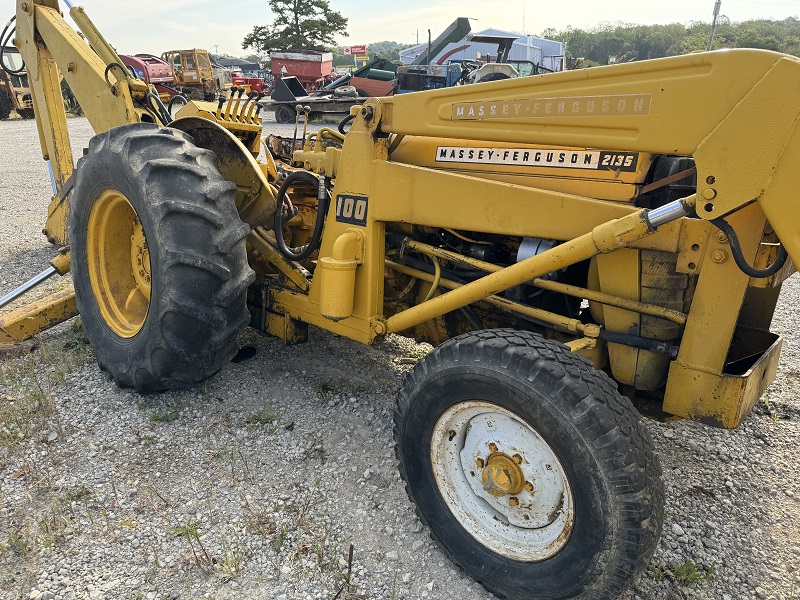 Used Massey Ferguson 2135-2 tractor loader backhoe for sale at Baker & Sons Equipment in Lewisville, Ohio