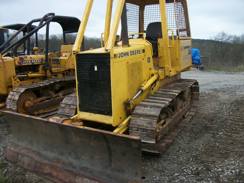 1990 john deere 450g dozer for sale at baker & sons in ohio