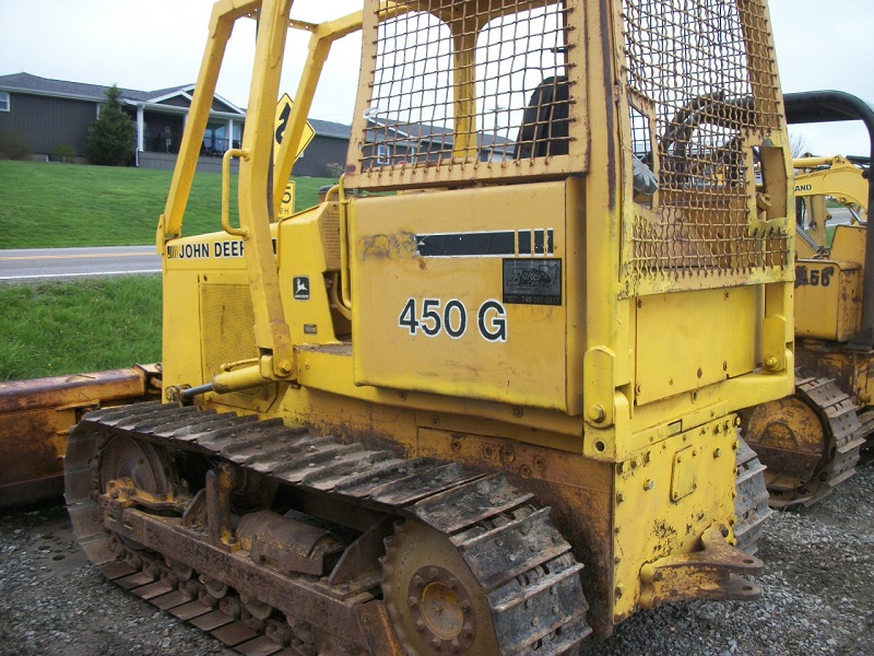 1990 john deere 450g dozer for sale at baker and sons in ohio