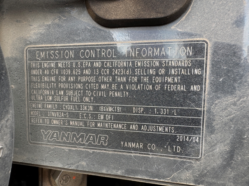 2014 New Holland E27B excavator for sale at Baker and Sons Equipment in Ohio