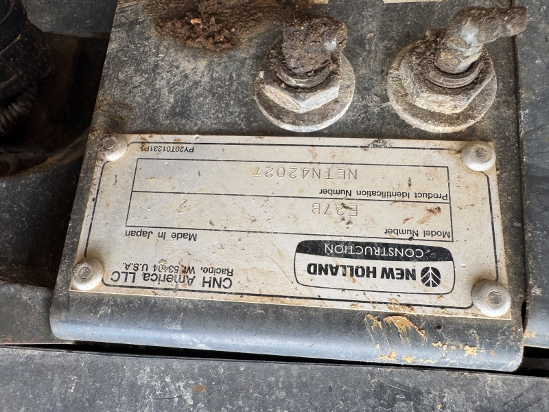 2014 New Holland E27B excavator for sale at Baker and Sons Equipment in Ohio