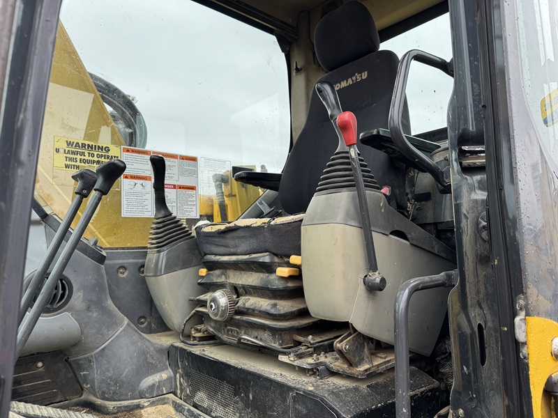 2008 Komatsu excavator at Baker and Sons Equipment in Ohio