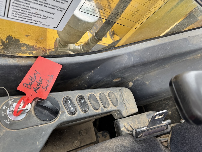 2008 Komatsu excavator at Baker and Sons Equipment in Ohio