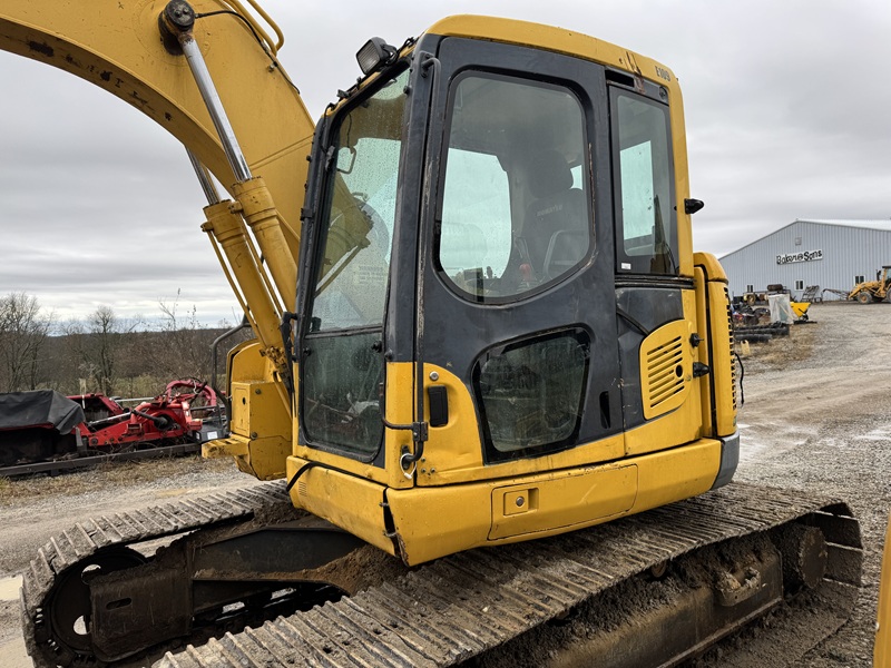 2008 Komatsu excavator at Baker and Sons Equipment in Ohio