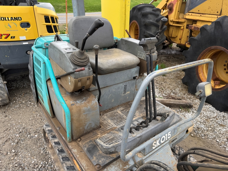 Used Kobelco SK015 excavator at Baker and Sons Equipment in Ohio