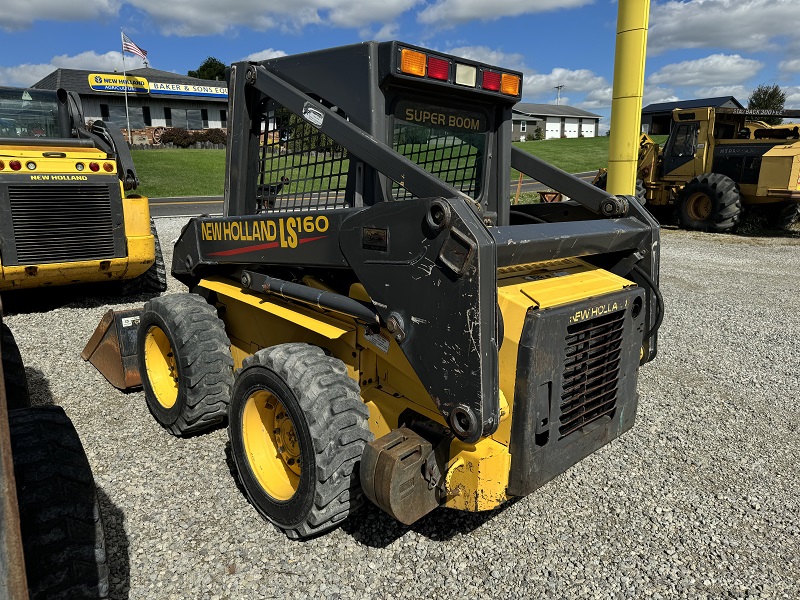 2004 New Holland LS160 skidsteer for sale at Baker & Sons Equipment in Lewisville, Ohio