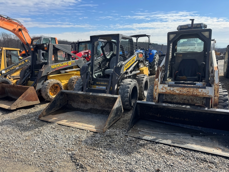 2017 New Holland L218 skidsteer for sale at Baker & Sons Equipment in Ohio