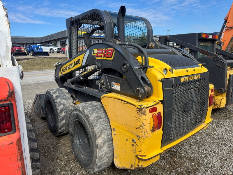 2017 New Holland L218 skidsteer for sale at Baker & Sons Equipment in Ohio