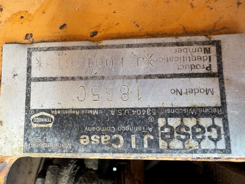 1988 Case 1835C skidsteer for sale at Baker & Sons Equipment in Ohio