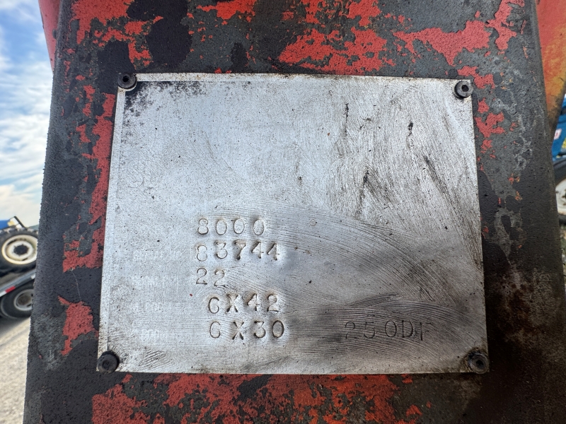 1993 Hood 8000 knuckleboom loader in stock at baker & sons equipment in ohio