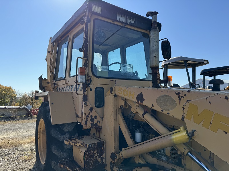 Used Massey Ferguson 50H tractor loader backhoe for sale at Baker & Sons Equipment in Lewisville, Ohio