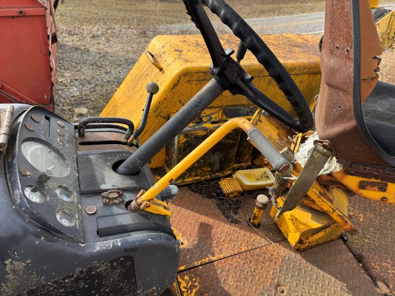 Used John Deere 500C tractor loader backhoe for sale at Baker & Sons Equipment in Lewisville, Ohio