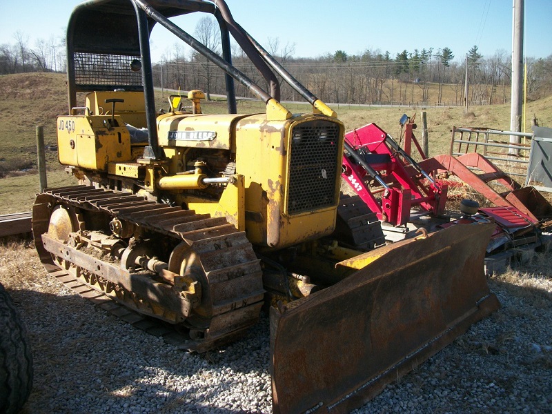 1970 John Deere 450 dozer at Baker & Sons Equipment in Ohio