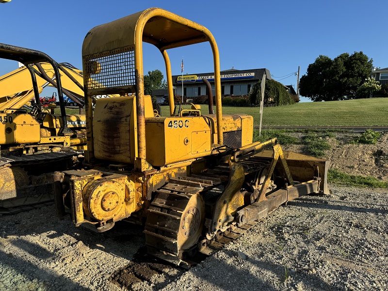 Used John Deere 450C dozer for sale at Baker & Sons Equipment in Lewisville, Ohio