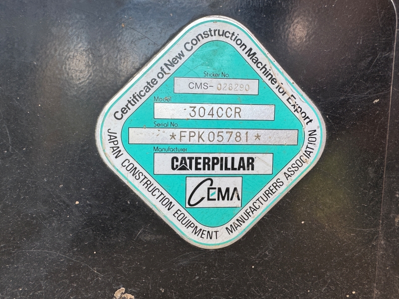 2009 Cat 304C CR excavator for sale at Baker and Sons Equipment in Ohio