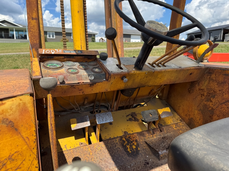 1977 Massey Ferguson 6500 forklift in stock at Baker & Sons Equipment in Ohio