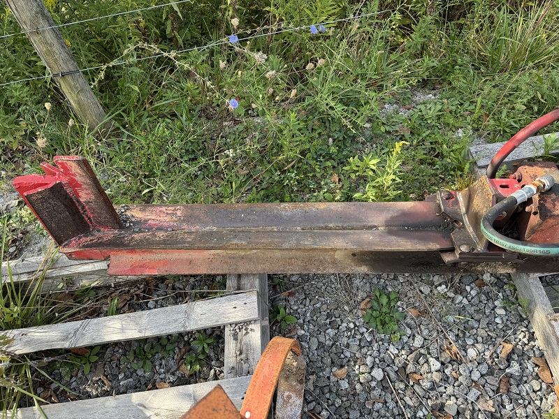 Used log splitter for sale at Baker & Sons Equipment in Ohio