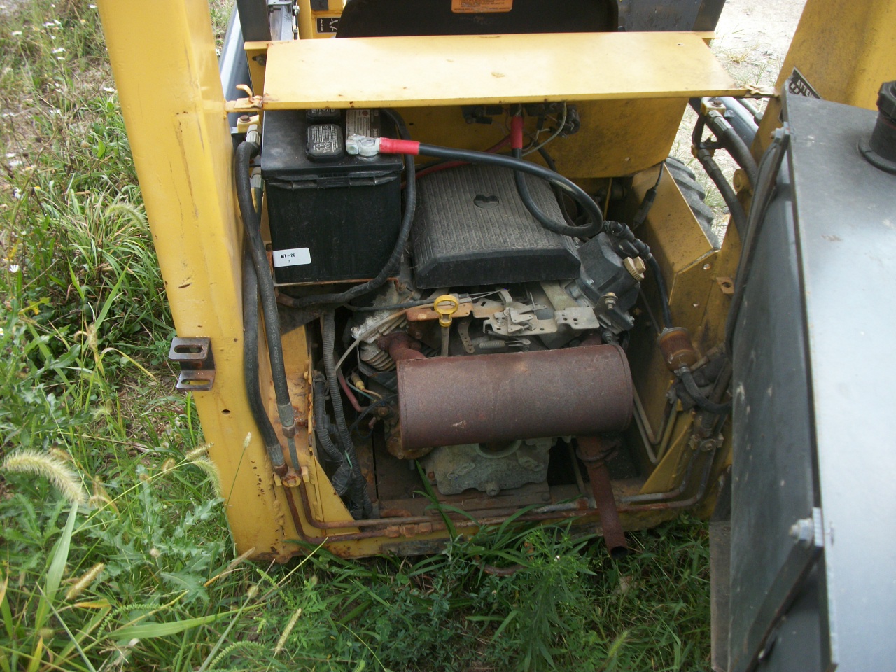 2002 new holland ls120 skidsteer at baker and sons equipment in ohio