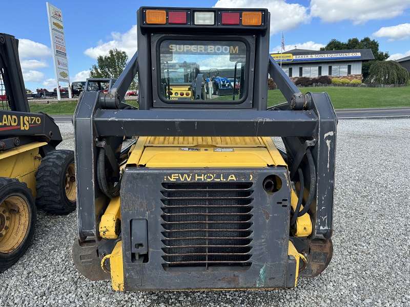 2004 New Holland LS160 skidsteer for sale at Baker & Sons Equipment in Lewisville, Ohio